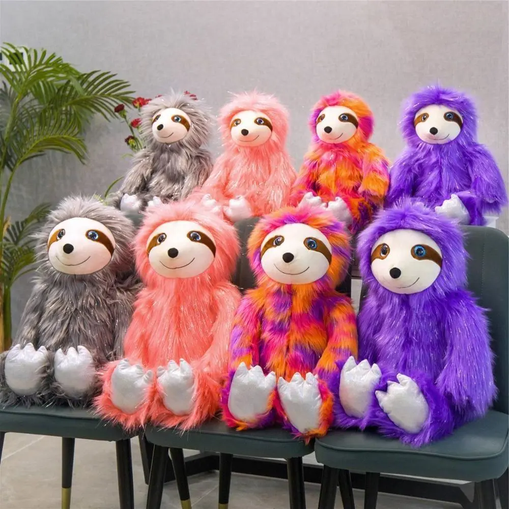 Sloth cartoon animal doll