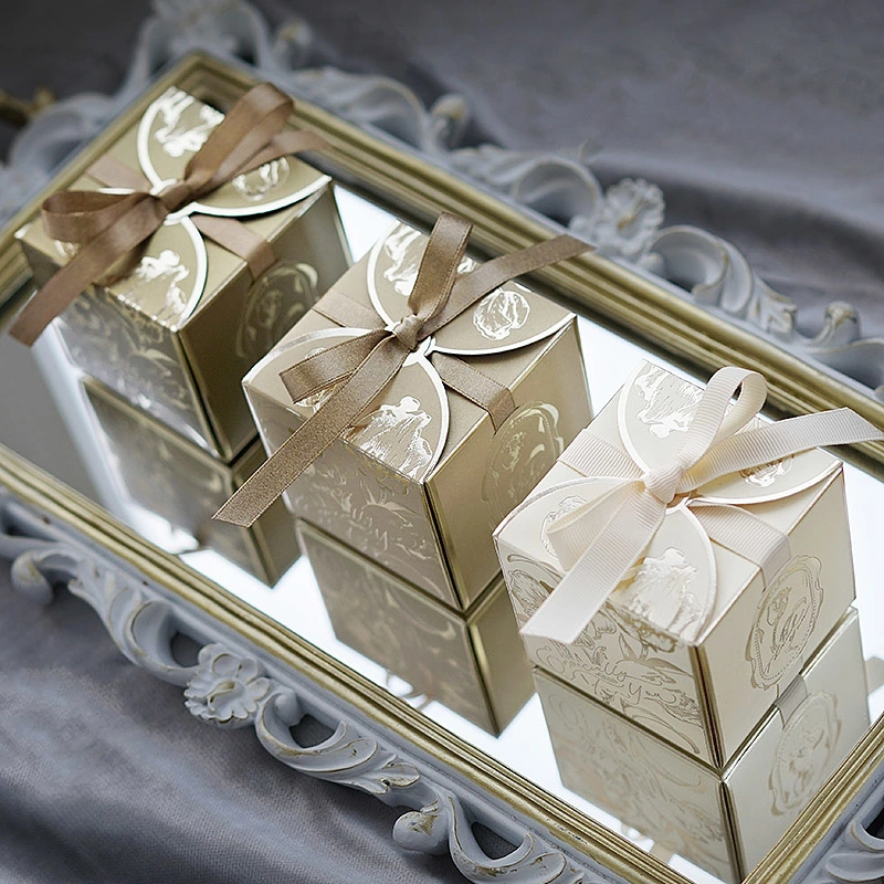 French Wedding Candy Box Light Luxury Wedding