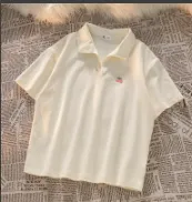 Cream Polo Shirt