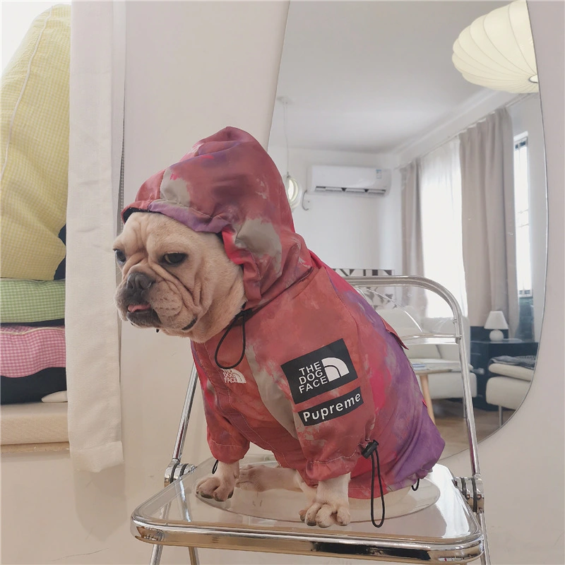 Dog Clothes Waterproof Jacket Pet Wind And Rain