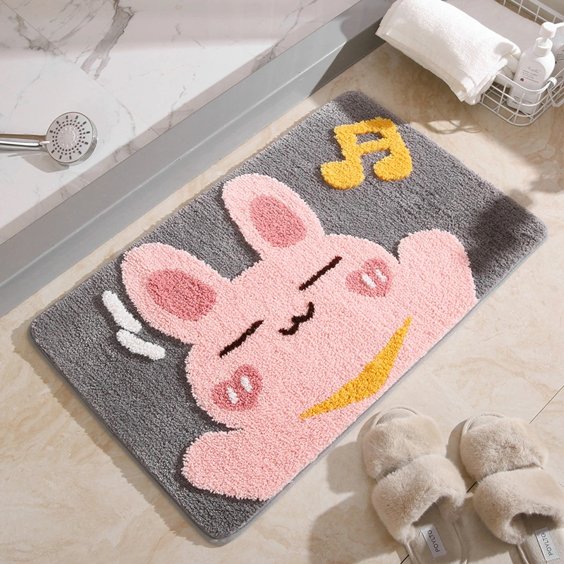 Cute Cartoon Living Room Bathroom Non-slip Floor Mat