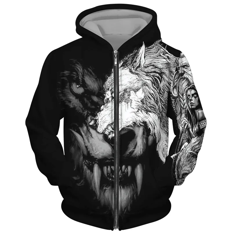 Printed Couples Hooded Sweater Sports Baseball Jersey