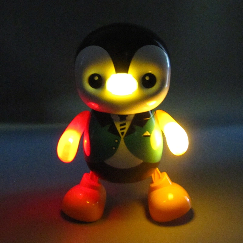 Can Dance And Sing Little Penguin Electric Light Music Toy