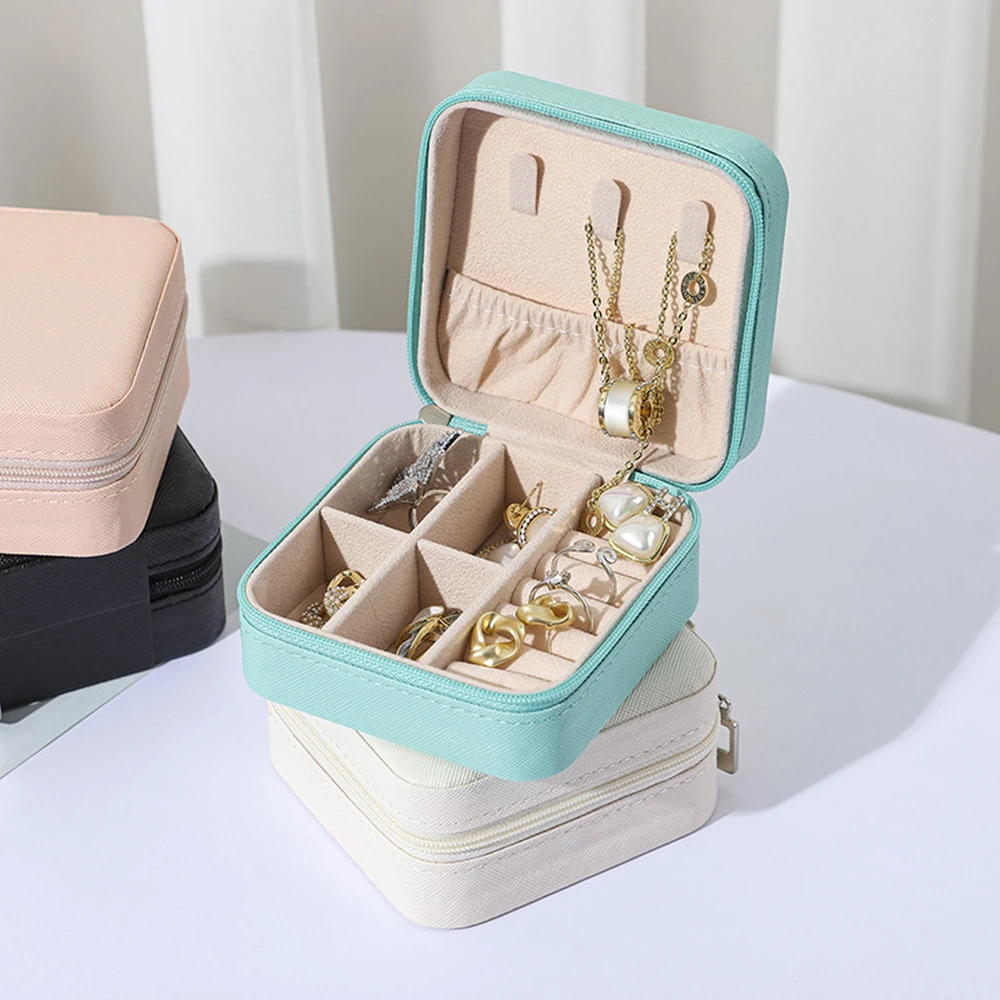 Simple And Convenient Jewelry Storage Box Home Travel Earrings