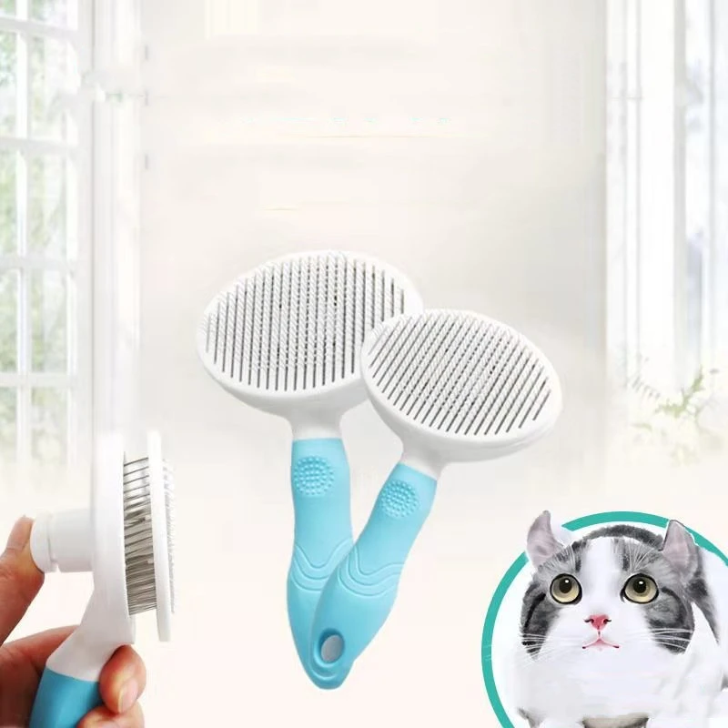 Pet Cleaning Supplies Automatic Hair Removal Comb