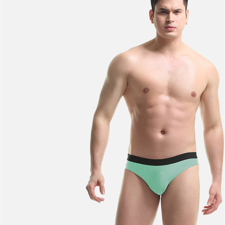 Men's Ice Silk Seamless Breathable Ultra-thin Briefs