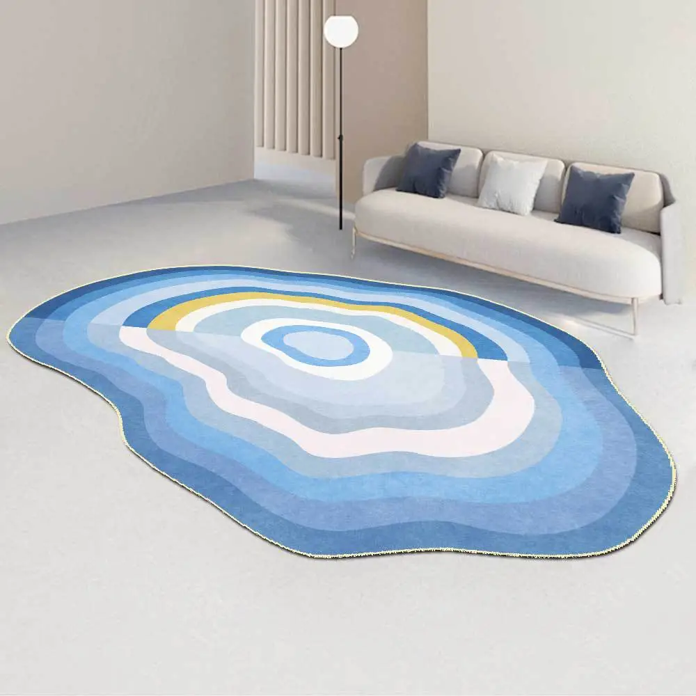 Modern minimalist irregular shaped Nordic carpet