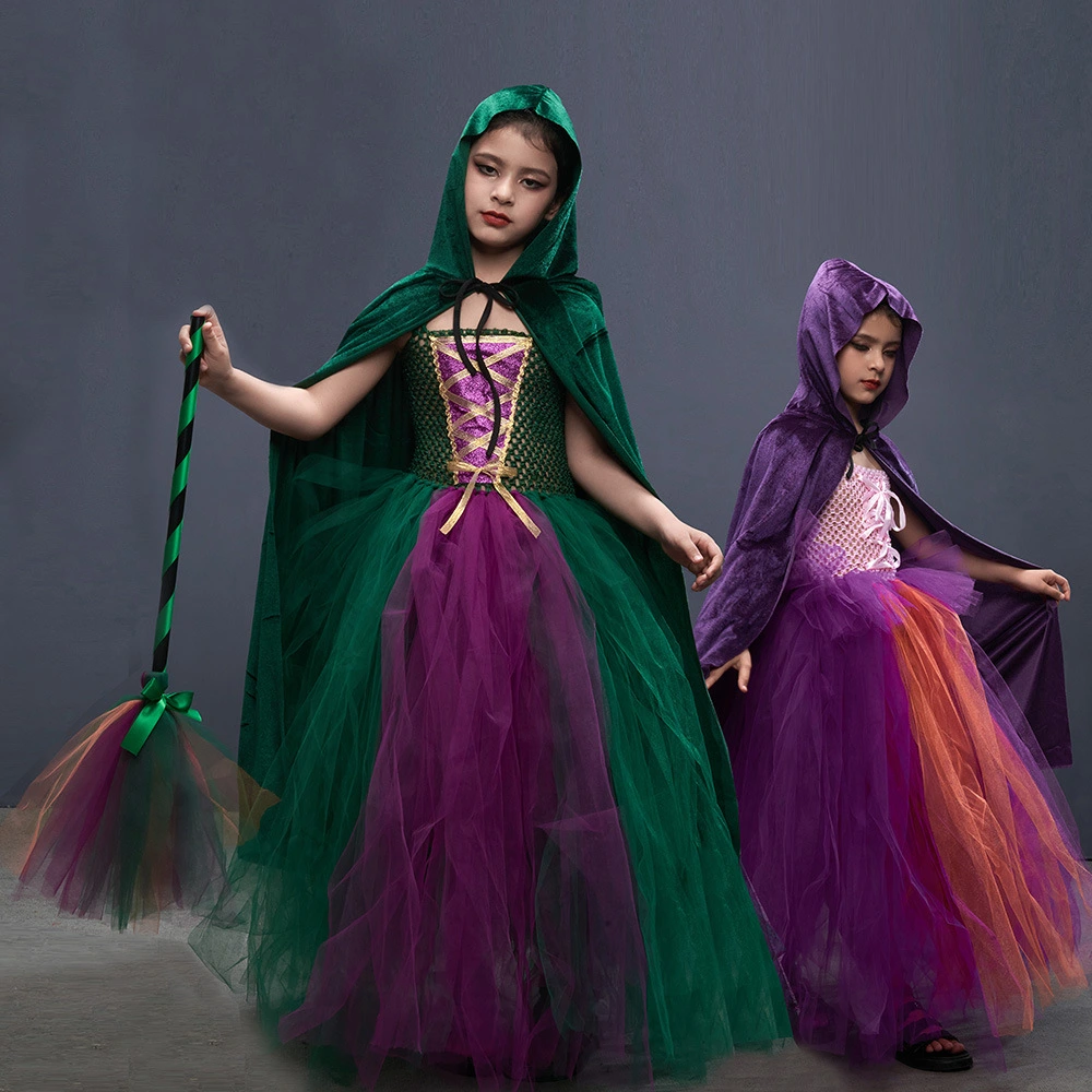 Witch Cos Clothing Children's Long Dress Skirt