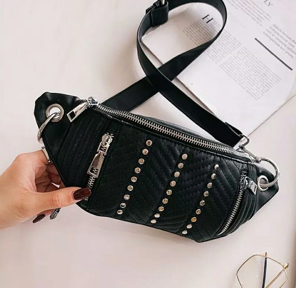 New Fashion Ladies Simple Zipper Chest Bag