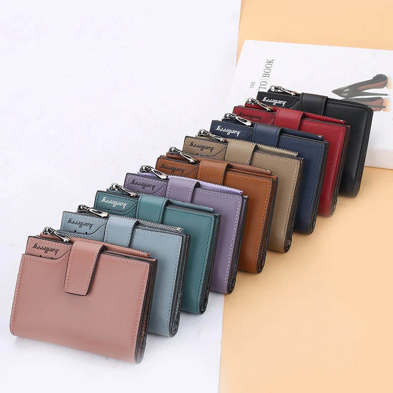 Women's Fashion Zipper Buckle Coin Purse Wallet