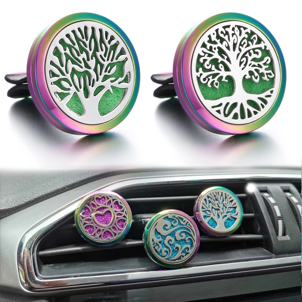 Stainless Steel Automobile Aromatherapy Clip Automobile Tuyere