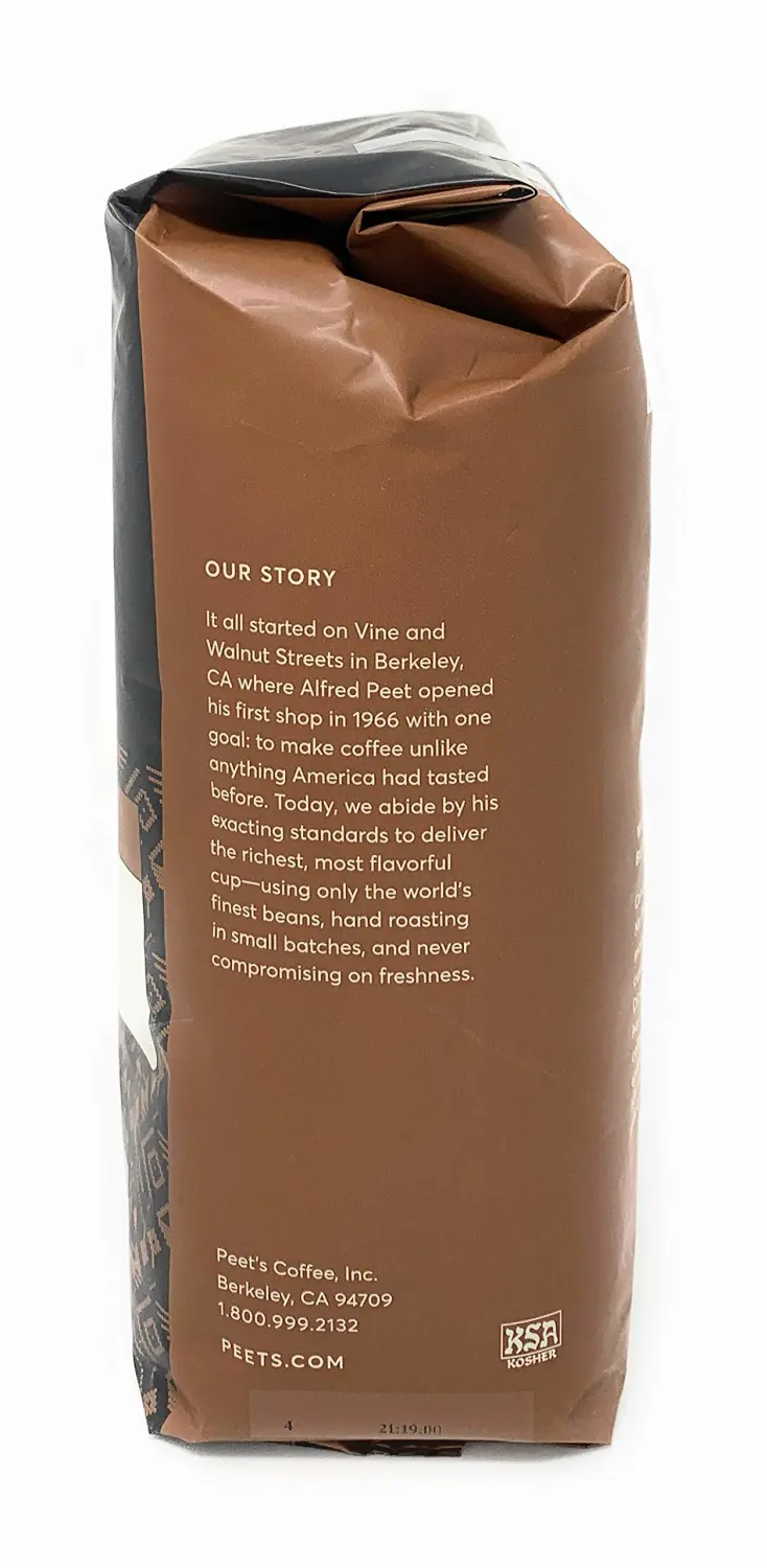 Peets Coffee, Major Dickason's Blend, Whole Bean 32oz