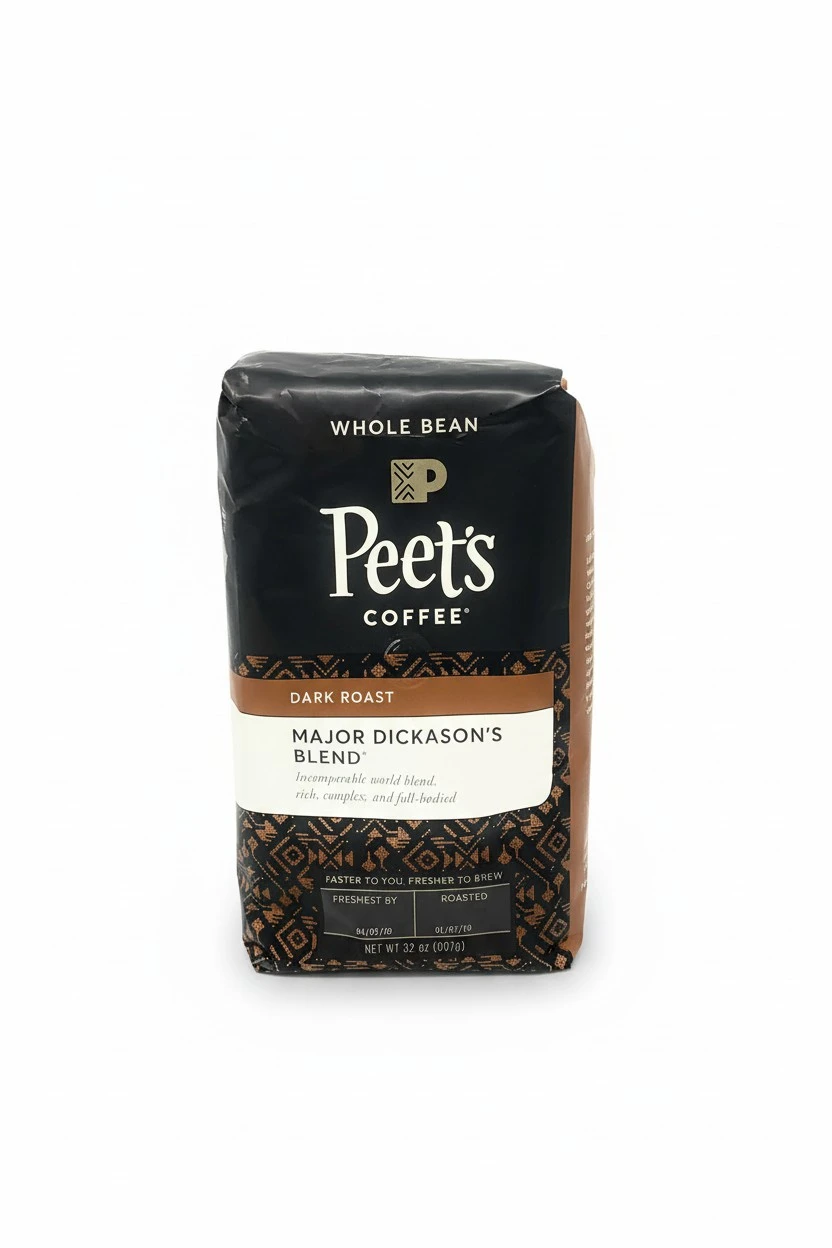 Peets Coffee, Major Dickason's Blend, Whole Bean 32oz