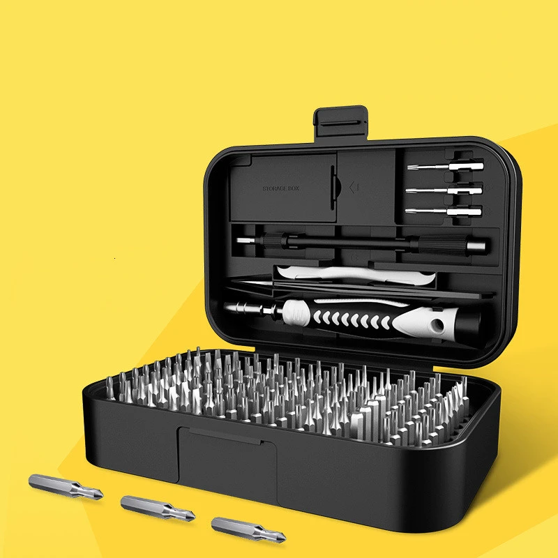 Screwdriver Set 130 In One CRV Multifunctional Household