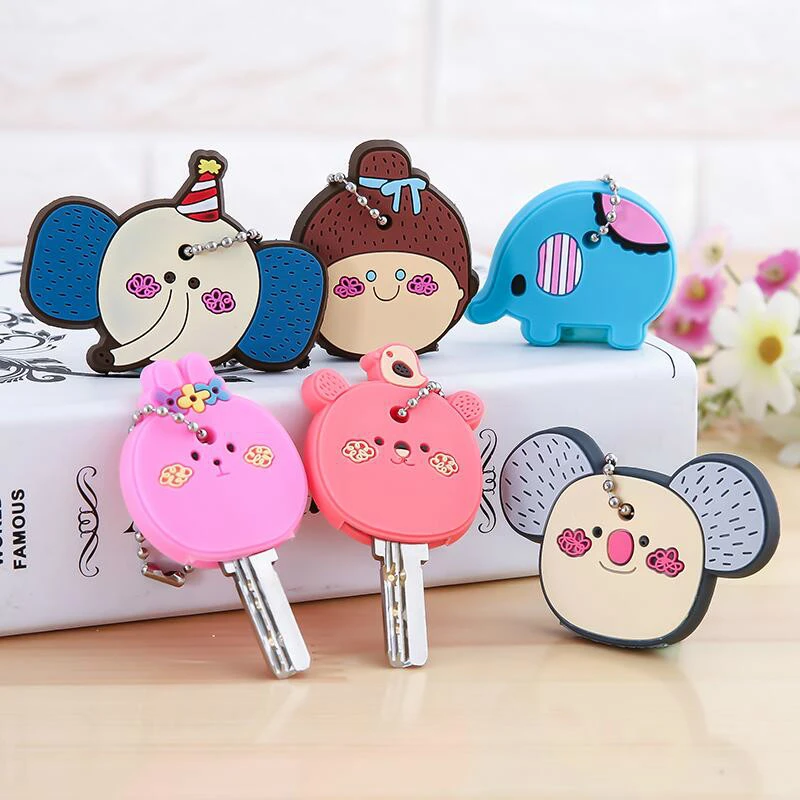 Creative Cute Silicone Cartoon Buckle Chain