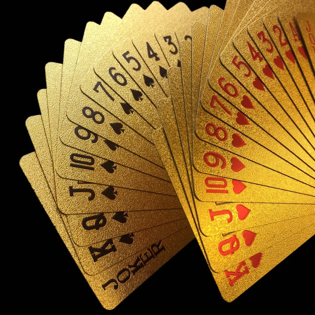 Fashion Playing Cards Local Tyrant Gold Waterproof