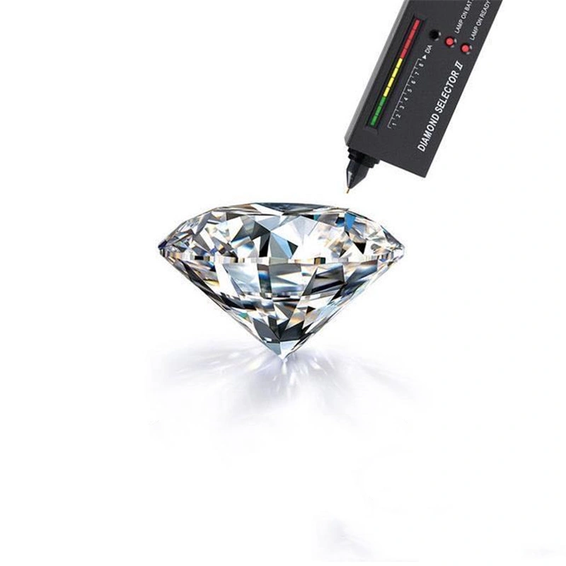 D Color Moissanite Bare Stone Hearts And Arrows Round