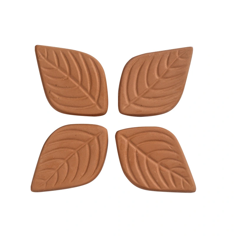 Leaf-shaped Clay Humidifying Sheet Tea And  Cigar Moisturizing
