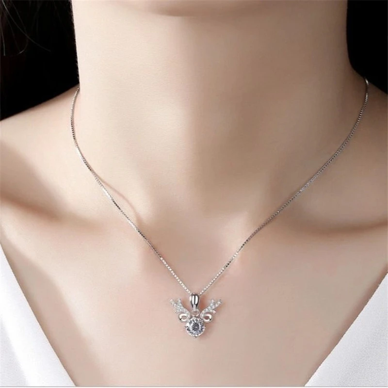 Ladies All The Way With You Moissanite Pendant