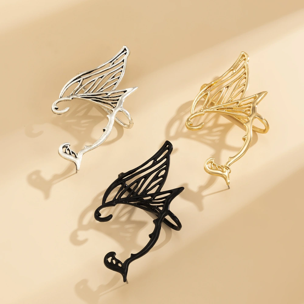 Butterfly Wings Hollow Out Simple Elf Alloy Ear Cuff