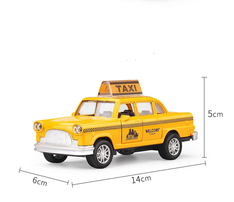 Alloy Model Car Taxi Taxi Classic