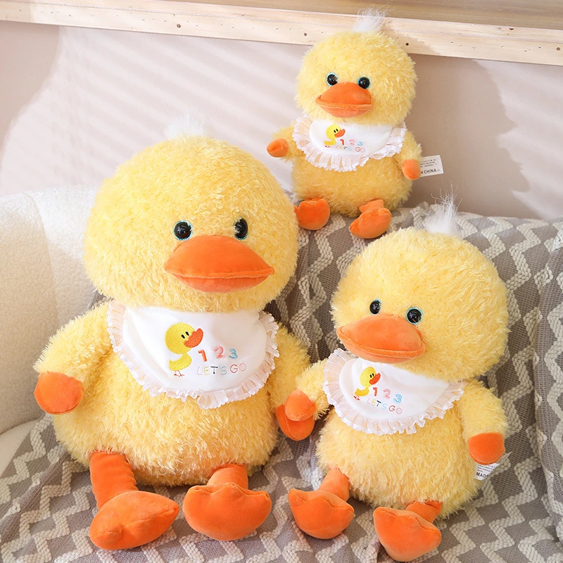 New Cute Little Yellow Duck Doll Doodle Plush Toy