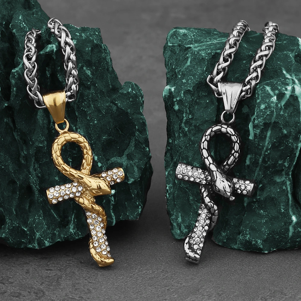 Fashion Personality Cross Stainless Steel Pendant