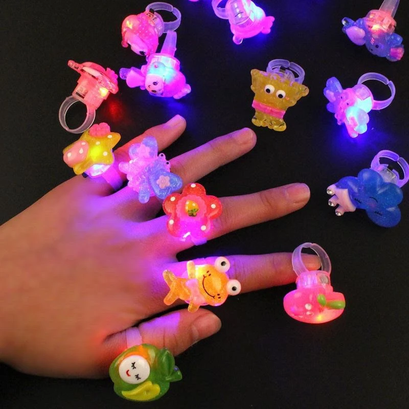 Luminous Ring Luminous Toys Children's Christmas Gift LED Finger Lights