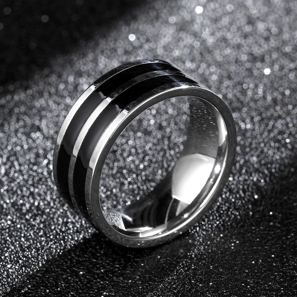 8mm Inner Ball And Outer Flat Double Ring Stainless Steel