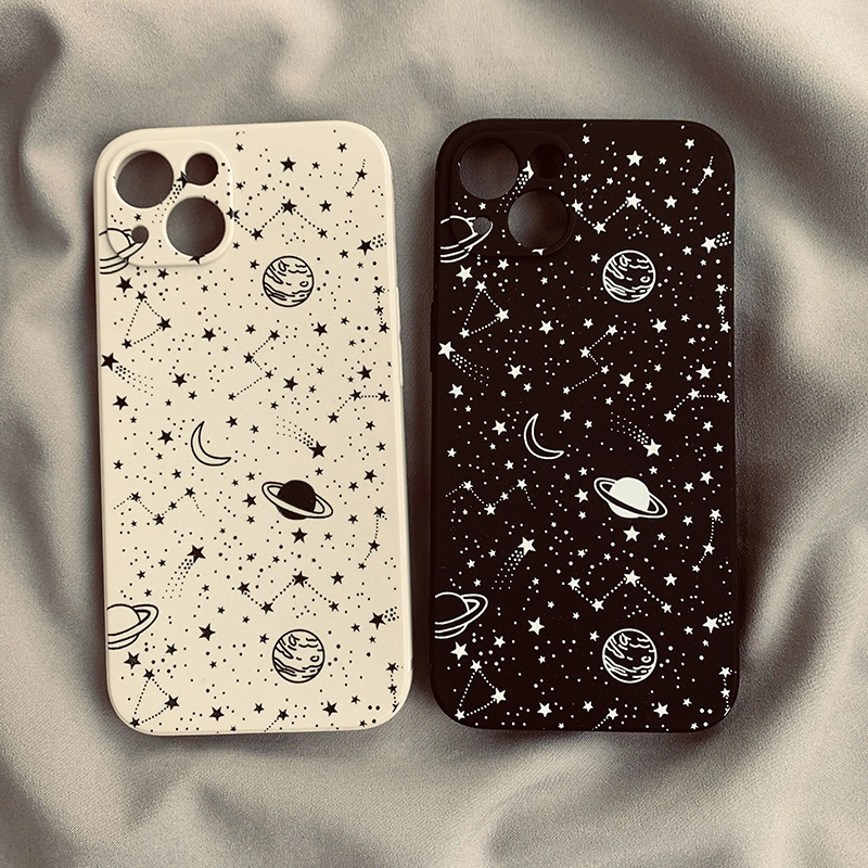 Cosmos Starry Phone Case Silicone Anti-Drop Personality