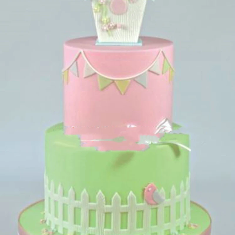 Fence Fence Shape Fondant Cake Printing Die