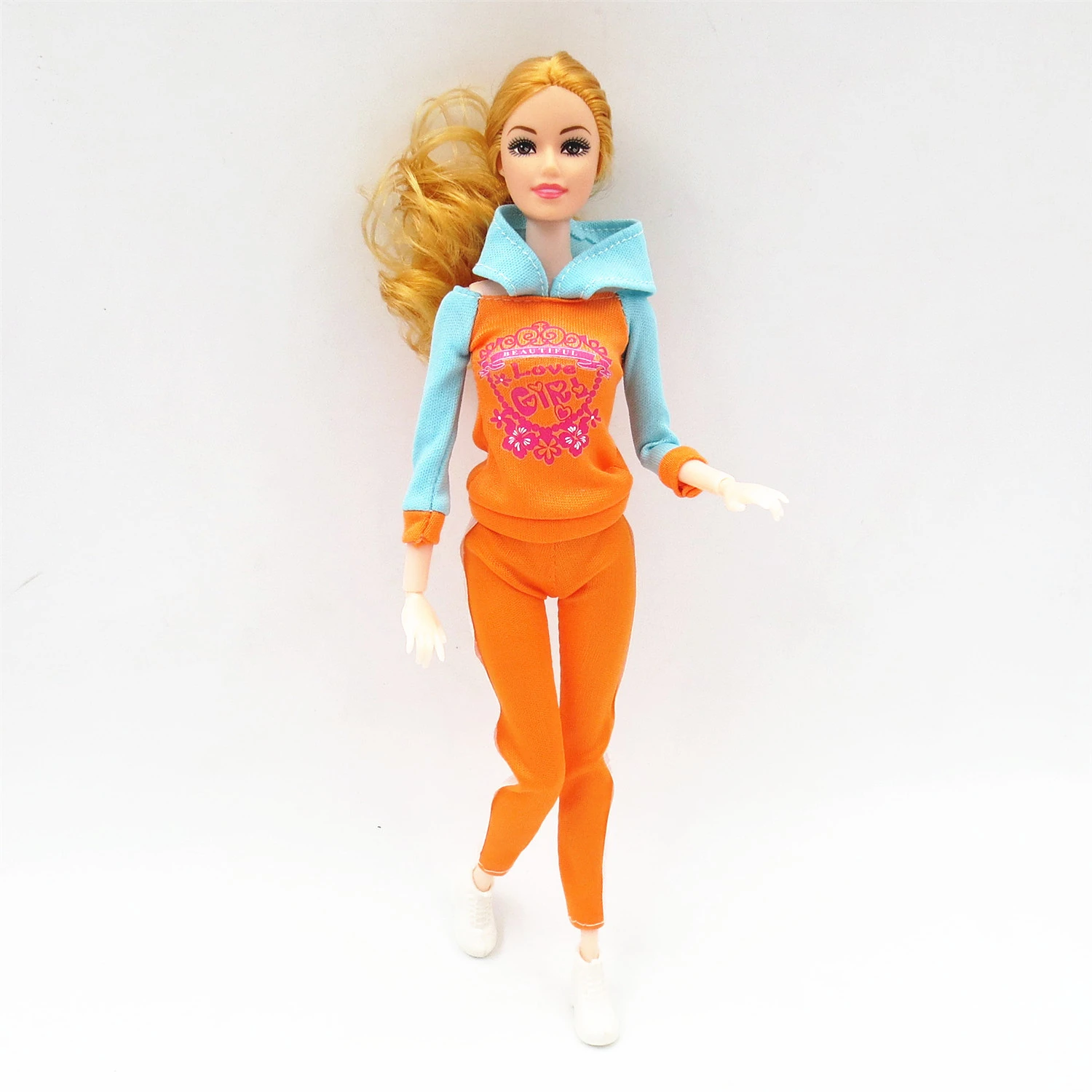 6 Points Babbie Pyrene Doll Princess Clothes Pants Skirt Sweater Simulation Children's Play House Toy Accessories Cloth