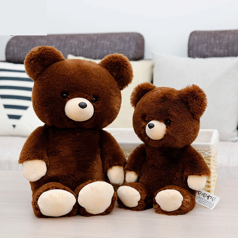 Children Sleep With Baby Bear Plush Toy Doll