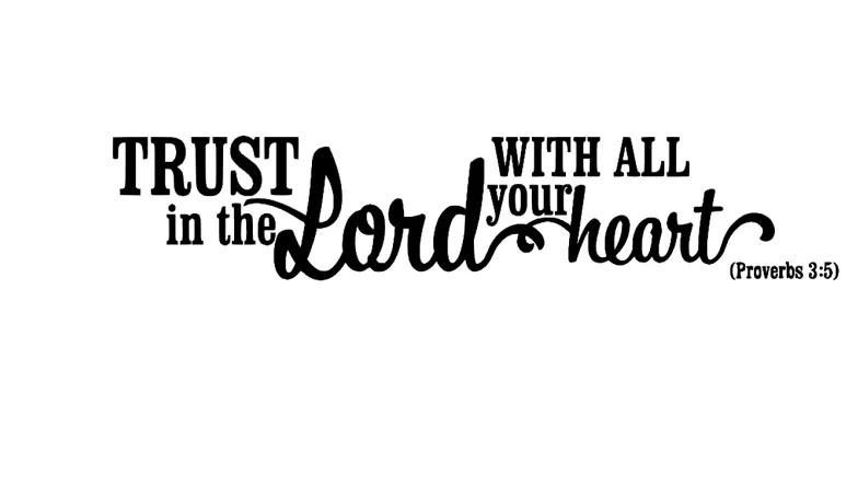 Trust In The LORD