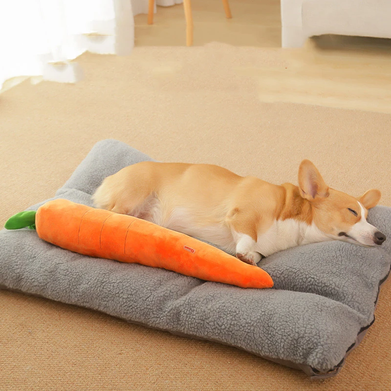 Pet Dog Carrot Shape Bite-resistant Molar Sounding Toy