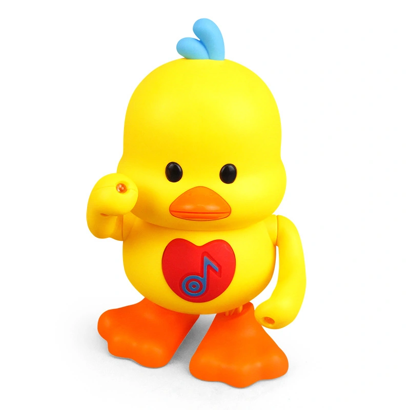 Dancing Duck Music Light Electric Doll Children's Toys