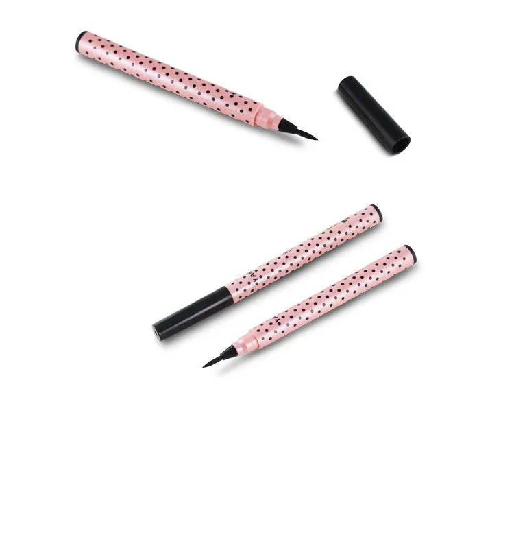 Polka Dot Water-based Eyeliner Waterproof Not Smudge Liquid Eyeliner Hard Head