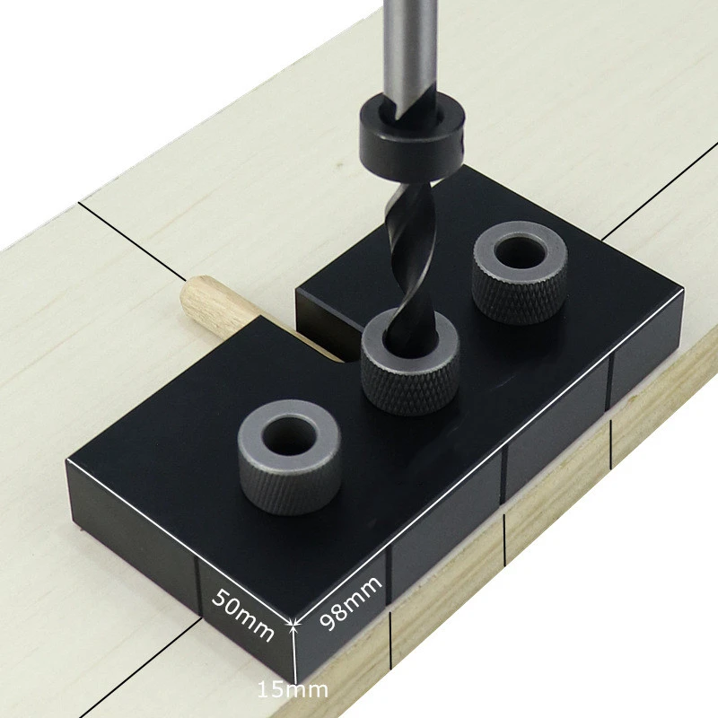 Furniture Woodworking Three-in-one Hole Punch Connector