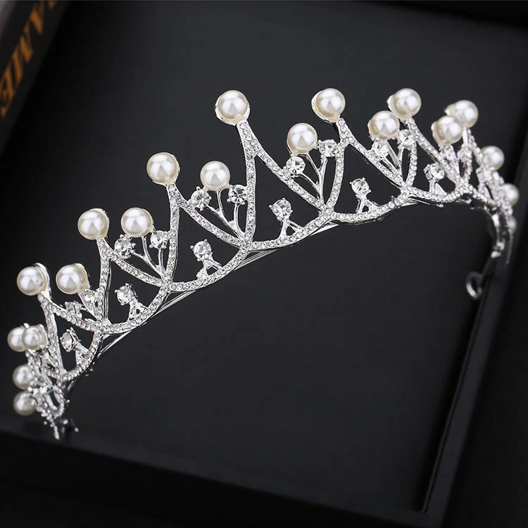 Crown Headdress Bride Elegant Wedding Crown Birthday Headband