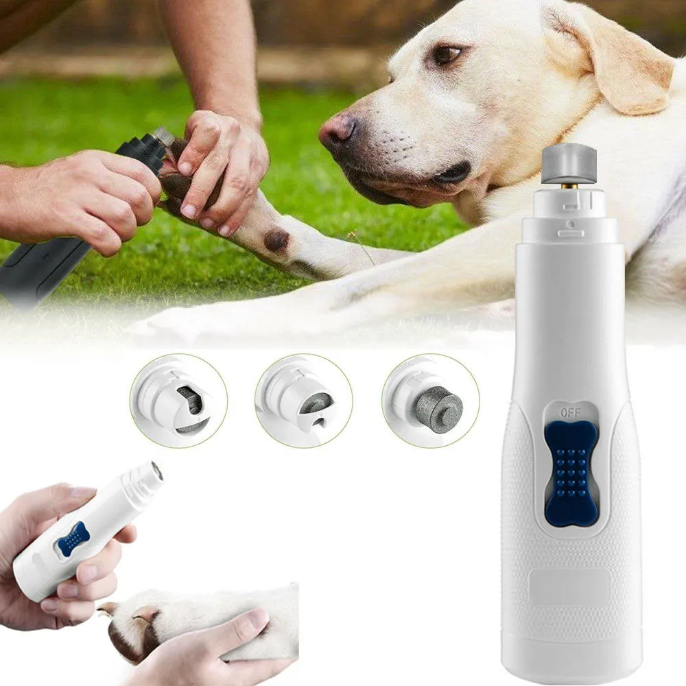 Pet Nail Polisher Cat Dog Electric Clipper