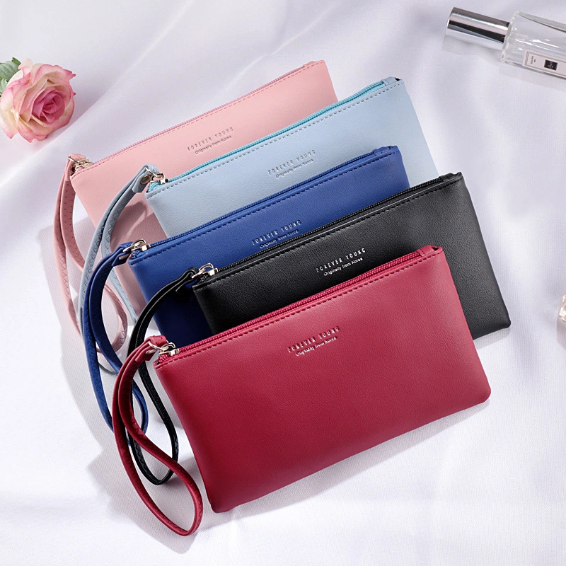 Casual long clutch bag