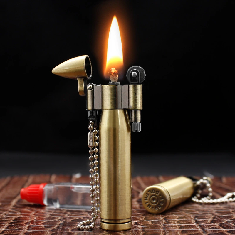 Creative Personality Model Metal Smoking Set Small Grinding Wheel Lighter