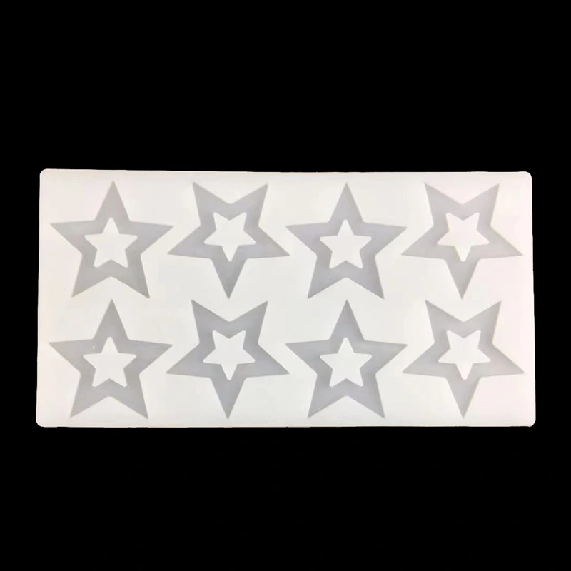 Five-pointed Star Insert Silicone Chocolate Mold Decorative Tools