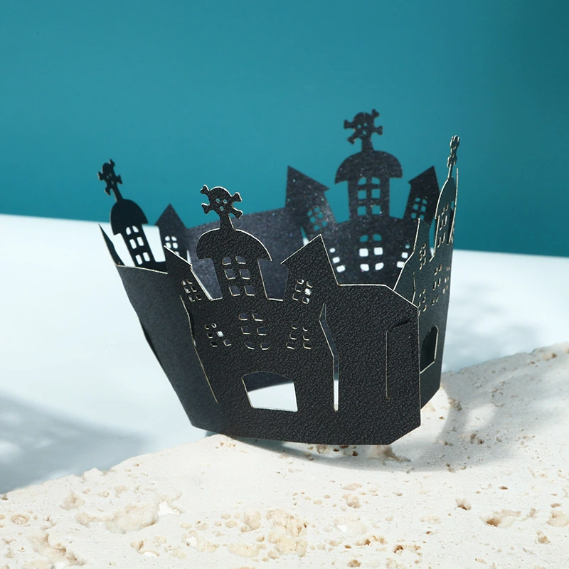 Hollow Cake Surrounding Border Halloween Party Baking Cake Stand