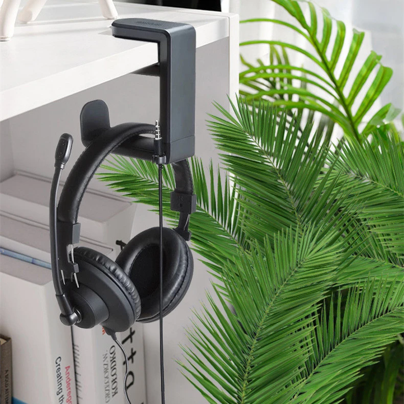 Home Simple Deskside Clip-on Headphone Stand