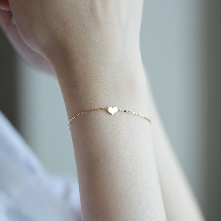 Gold Bracelet Small Love Classic Simple Light Luxury