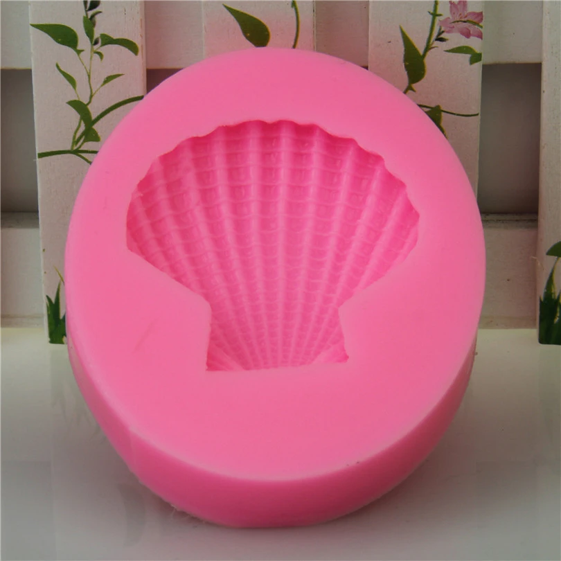 Shell Pearl Ocean Theme Fondant Silicone Epoxy Mold Color Optional Egg