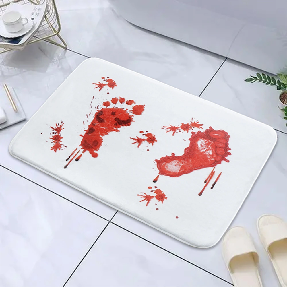 Halloween Bloodstain Print Bedroom Living Room Rug