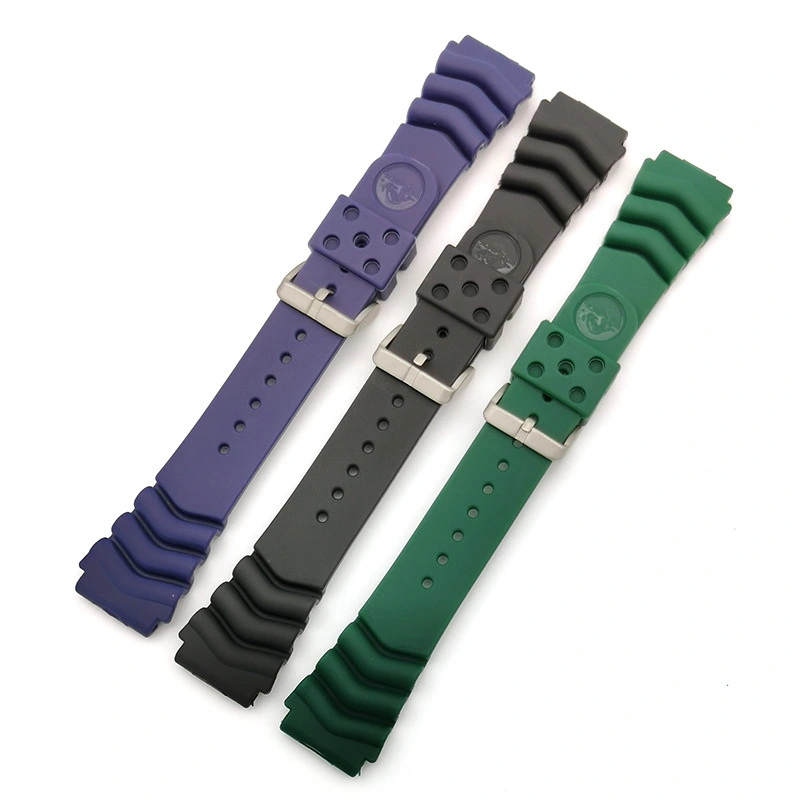 Fashion Waterproof PU Watch Strap For Men And Women