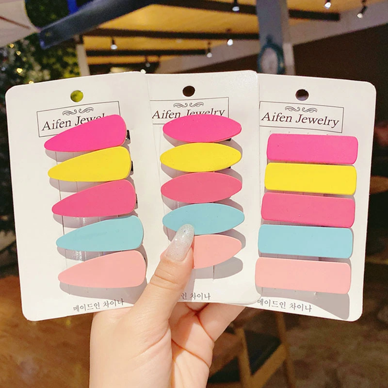 Candy Color Children's Cute Hair Card